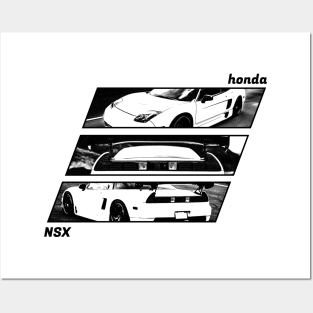 HONDA NSX Black 'N White Archive 2 Posters and Art